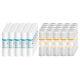 1-50pack 2-stage Reverse Osmosis 10x2.5 5? M Sediment Carbon Block Water Filter