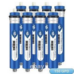 150 GPD Reverse Osmosis RO Membrane Whole House Water Filter Replacement 8-Pack