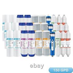 30 Pack 6-Stage pH Alkaline Reverse Osmosis Water Filter with 150GPD RO Membrane