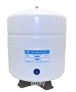 4 Reverse Osmosis Water Storage Tank 4.4 Gallons NSF RO Free Valve Included