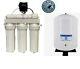 5 Stage Reverse Osmosis Water Filter With Permeate Pump Ro Water Storage Tank