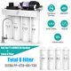 5 Stage 400 Gpd Uv Reverse Osmosis Drinking Ro Water Filter System Under Sink
