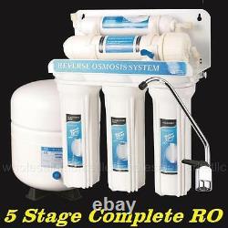 5 Stage Reverse Osmosis Drinking Water System RO Home Purifier Amazing Value