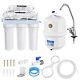 5 Stage Reverse Osmosis Water Filter System Ro Drinking Faucet Purifier Home Wqa