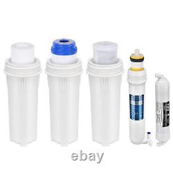 5 Stage Reverse Osmosis Water Filter System RO Drinking Faucet Purifier Home WQA
