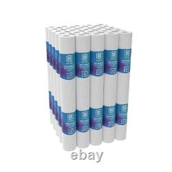 50 PACK 5 Micron Sediment Water Filters For Reverse Osmosis 10 in. X 2.5 in