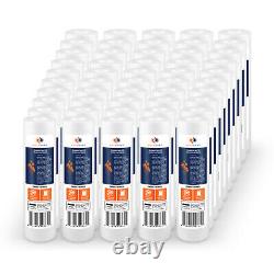50-PACK of Sediment Water Filter Cartridges Reverse Osmosis 10 x 2.5, 1 Micron
