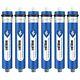 6 Pack 100/150 Gpd Ro Membrane Reverse Osmosis Purifier Water Filter Replacement