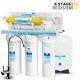 6 Stage Undersink Reverse Osmosis System Water Filter With Mineral Filter 75 Gpd