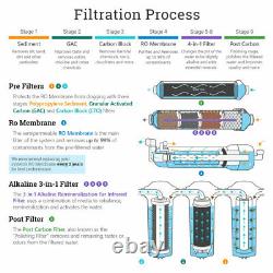 9 Stage Re- Mineralization RO System / mineral PH+ Reverse Osmosis Water Filter