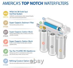 Apec RO-90 Osmosis Drinking Water Filter System Under-Sink & Ice Maker kit