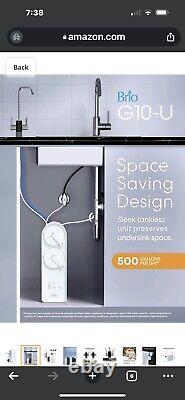 Brio G10 WithSmart Faucet Reverse Osmosis Water 4-Stage Filtration Tank-Less NEW
