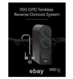 Brio Reverse Osmosis Water Filtration System, 700 GPD, 21 Pure to Drain