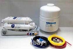 Compact Portable Reverse Osmosis Water Filter System 50 GPD Countertop