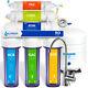 Deionization Reverse Osmosis Water Filtration System Clear With Gauge 100 Gpd