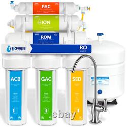 Deionization Reverse Osmosis Water Filtration System RO DI Softener 100 GPD
