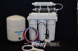 Dual Outlet 75 GPD Aquarium/Drinking Reverse Osmosis Water Filter System DI/RO