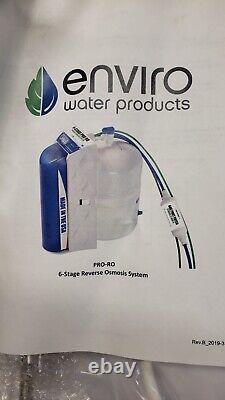 Enviro reverse osmosis system EWP-PRO-RO 6-stage Reverse Osmosis Drinking Water