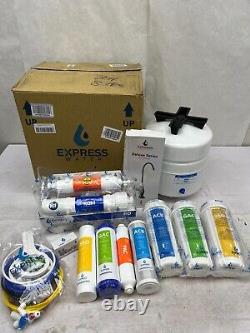 Express Water Reverse Osmosis System With Replacement Filters, Faucet, Tank AM28