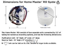 Home Master TMAFC Artesian Full Contact Reverse Osmosis System, 7-Stages