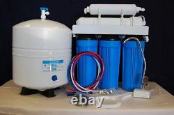 Home Reverse Osmosis RO Water Filter System High Pressure Series 5-Stage 50 GPD
