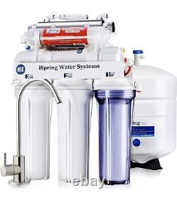 ISpring RCC7AK-UV 7-Stage 75 GPD UV Reverse Osmosis Water Filtration System