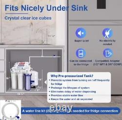 ISpring Reverse Osmosis RCC7AK High Capacity Under Sink 6-Stage Drinking Water