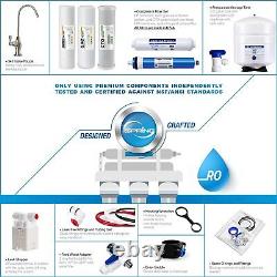 ISpring Under Sink 5-Stage Reverse Osmosis RO Water Filter System US Made Filter