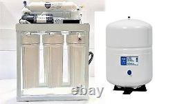 Light Commercial Reverse Osmosis Water Filter System 300 GPD withbooster pump 110V