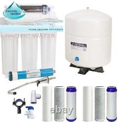 PACIFIC Dual Outlet Reverse Osmosis Water System 150 GPD RO/DI EXTRA FILTER SET