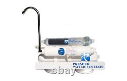 Portable Counter Top Alkaline Reverse Osmosis RO Water Filtration System 50 GPD