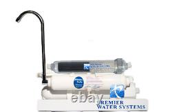 Portable Countertop RO Reverse Osmosis Low Pressure ALKALINE Water Filter System