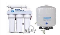 Premier Home Reverse Osmosis Drinking Water System 150 GPD Made in USA RO5150WE