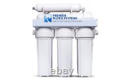 Premier Reverse Osmosis Core Water Filter System 100 GPD 5 Stage Made in the USA