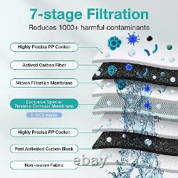 Q3-600G Tankless Reverse Osmosis RO Water Filter System Purifier With 11 Filters