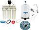 Reverse Osmosis Water Filter With Permeate Pump 5 Stage 100gpd Euro Faucet
