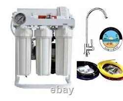 RO Light Commercial Reverse Osmosis Water Filter System 400 GPD Direct Flow