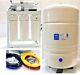 Ro Reverse Osmosis Water Filter System 200 Gpd-booster Pump -10 Gallon Tank
