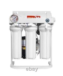 RO Reverse Osmosis Water Filter System 400EZ GPD Booster Pump Tank 14 Gallon