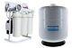Ro Reverse Osmosis Water Filtration System 400 Gpd 9.2 G Tank Booster Pump
