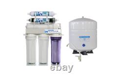 Reverse Osmosis Aquarium/Drinking Water Filter System RO/DI Dual Outlet 100 GPD