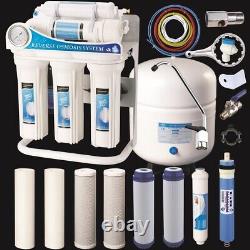 Reverse Osmosis Drinking Water System RO Sink Filter 100 GPD + EXTRA FILTER SET