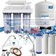 Reverse Osmosis System 75 Gpd Water Filter Clear Housings Choice Of Faucets