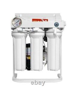 Reverse Osmosis Water Filter 5 Stage System 400 GPD-Booster Direct Flow System