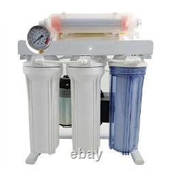 Reverse Osmosis Water Filtration System 6 Stage -Alkaline-Booster Pump 150 GPD