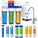 Reverse Osmosis Water Filtration System Clear Ro Plus 4 Free Filters 100 Gpd