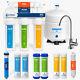 Reverse Osmosis Water Filtration System Ro Plus 5 Free Filters 50 Gpd