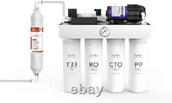 SimPure 6-Stage 400GPD Reverse Osmosis Tankless Alkaline pH+ Water Filter System