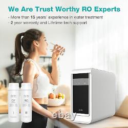 SimPure Q3 600GPD Reverse Osmosis System Tankless Extra 1-Year Water Filter Set