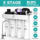 Simpure T1-400 Gpd 5 Stage Uv Reverse Osmosis Ro Water Filter System Under Sink